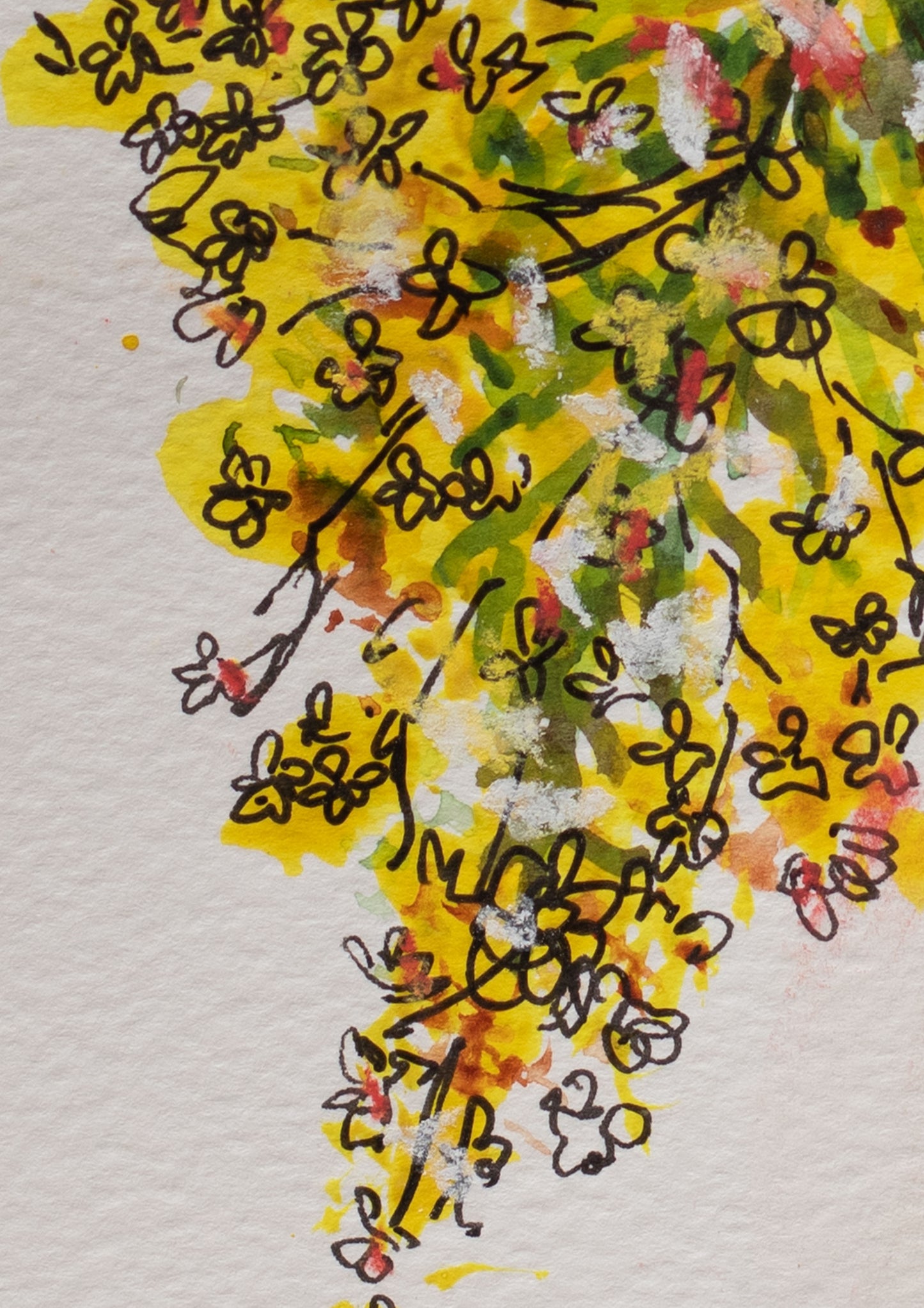 Floral Symphony in Yellow