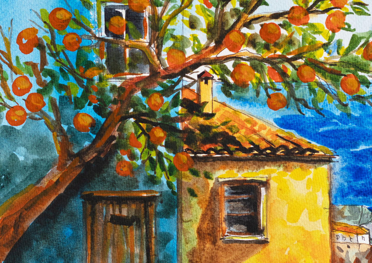 Under the Orange Tree