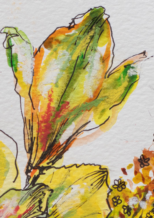 Floral Symphony in Yellow